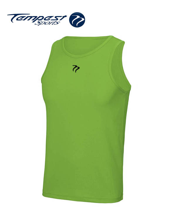 Tempest Lime Green Men s Training Vest